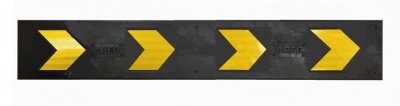  Демпфер стеновой ДС1000С с отражателем "стрелка" (цвет – желтый, белый) 